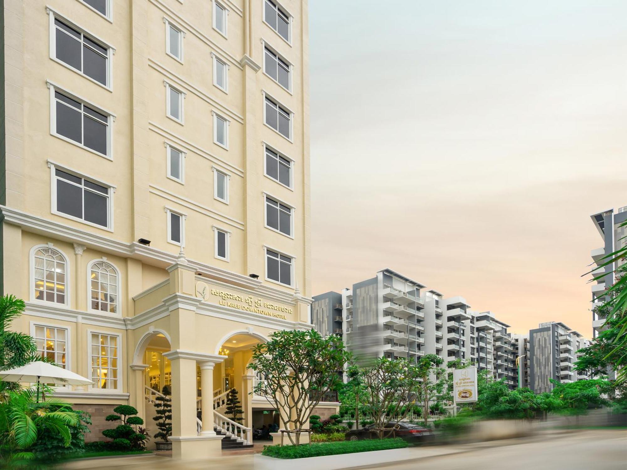 Le Kree Downtown Hotel Phnom Penh Dış mekan fotoğraf